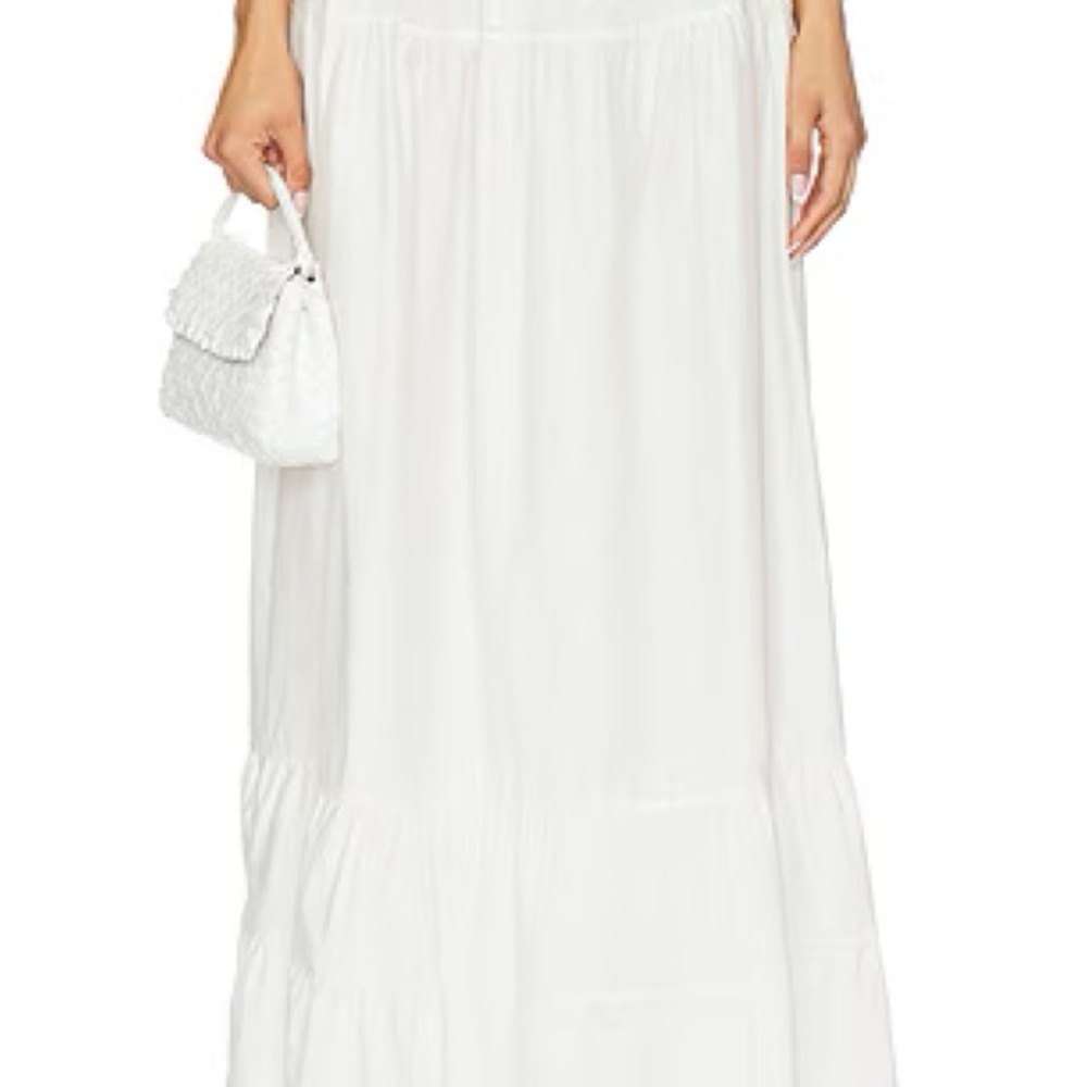 Free People White Maxi Skirt NWT
